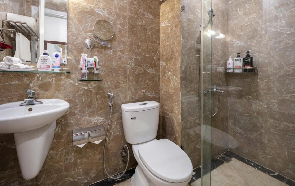 A25 Hotel - 30 An Duong ハノイ市 エクステリア 写真
